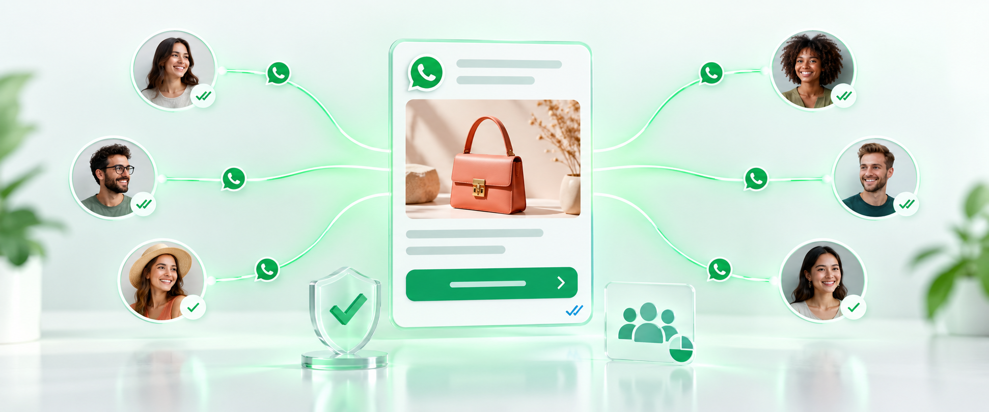 Chatopya ile tek bir WhatsApp kampanya mesajının onaylı şablonla çok sayıda kişiye güvenli şekilde ulaşması
