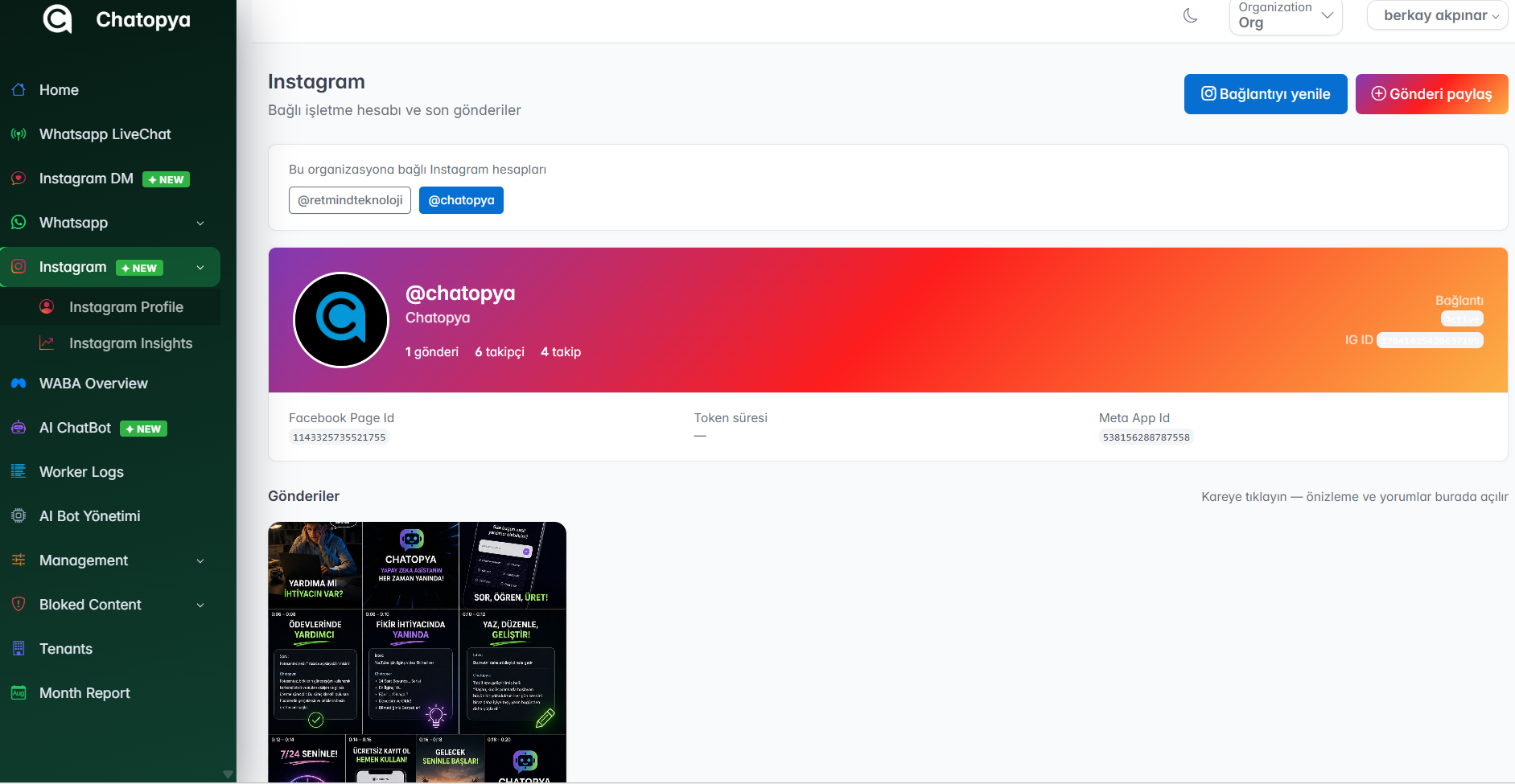 Instagram Profil